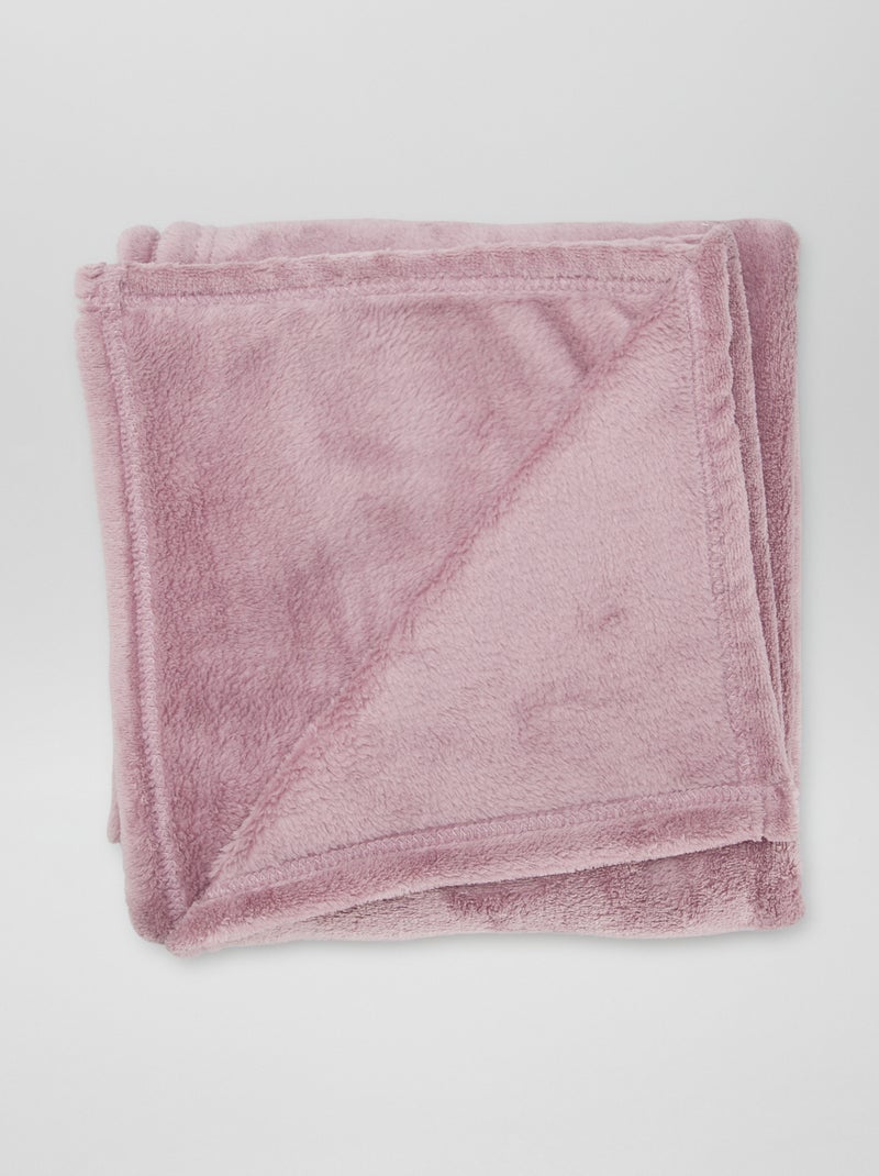 Manta polar para bebé VIOLETA - Kiabi