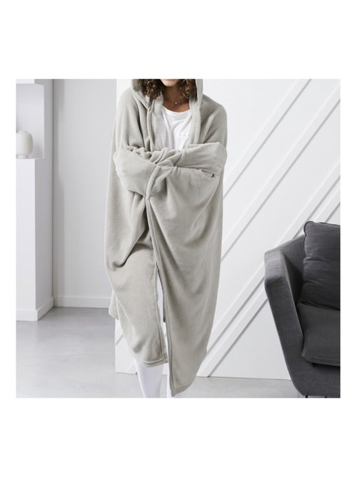 Manta poliéster polaire promo linge - Kiabi