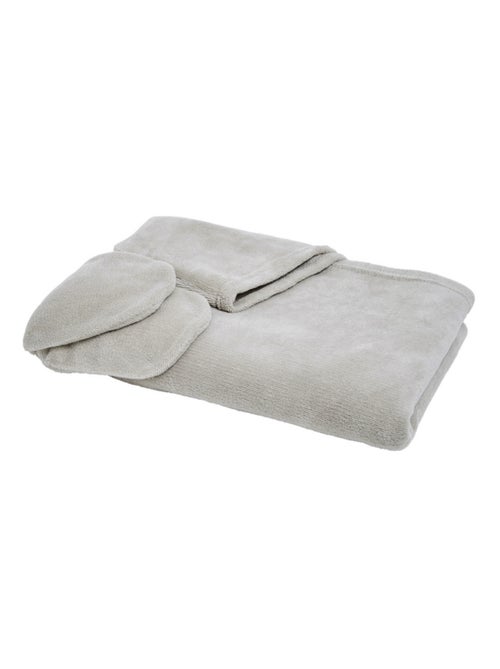 Manta poliéster polaire promo linge - Kiabi