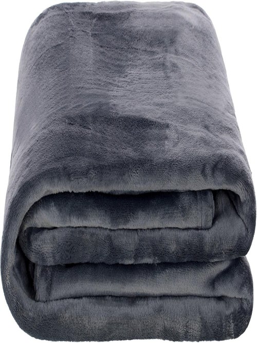 Manta poliéster promo linge - Kiabi