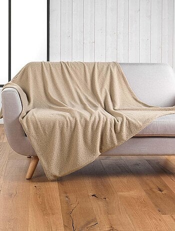Manta poliéster wooly douceur d'intérieur