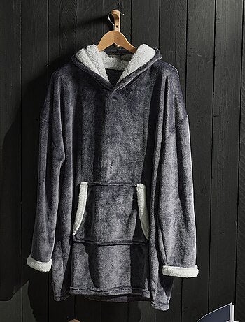 Manta poncho polar