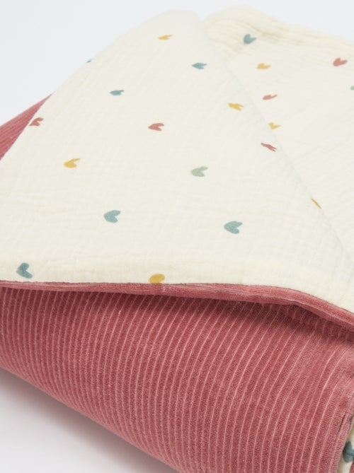 Manta reversível - Kiabi Home - Kiabi