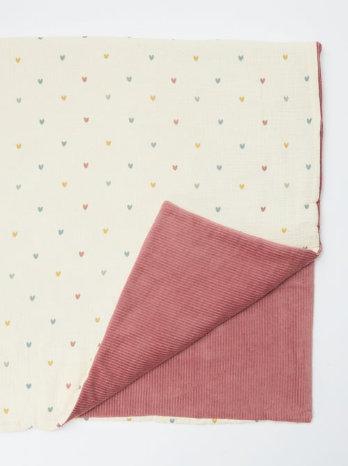 Manta reversível - Kiabi Home - Kiabi