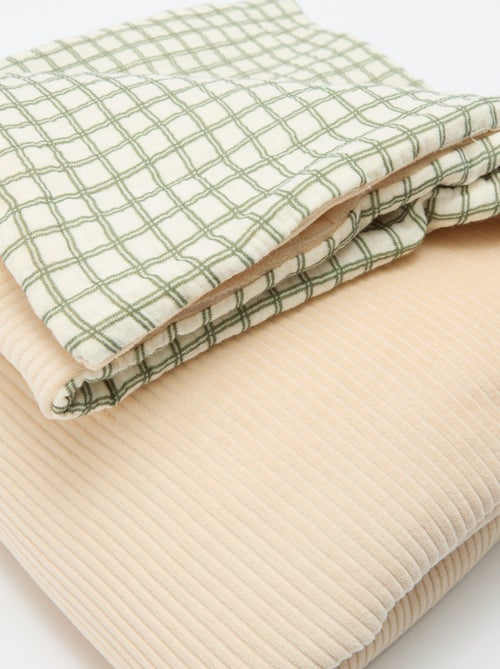 Manta Reversível - Kiabi Home - Kiabi