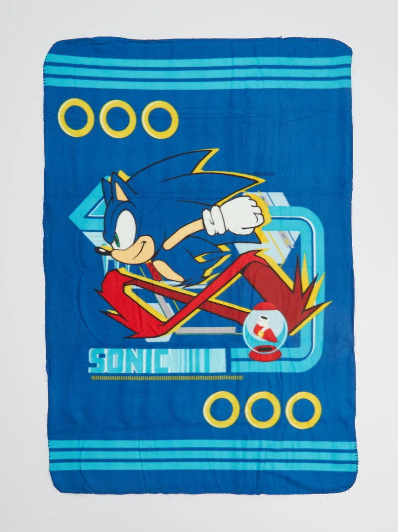 Manta 'Sonic' Azul - Kiabi