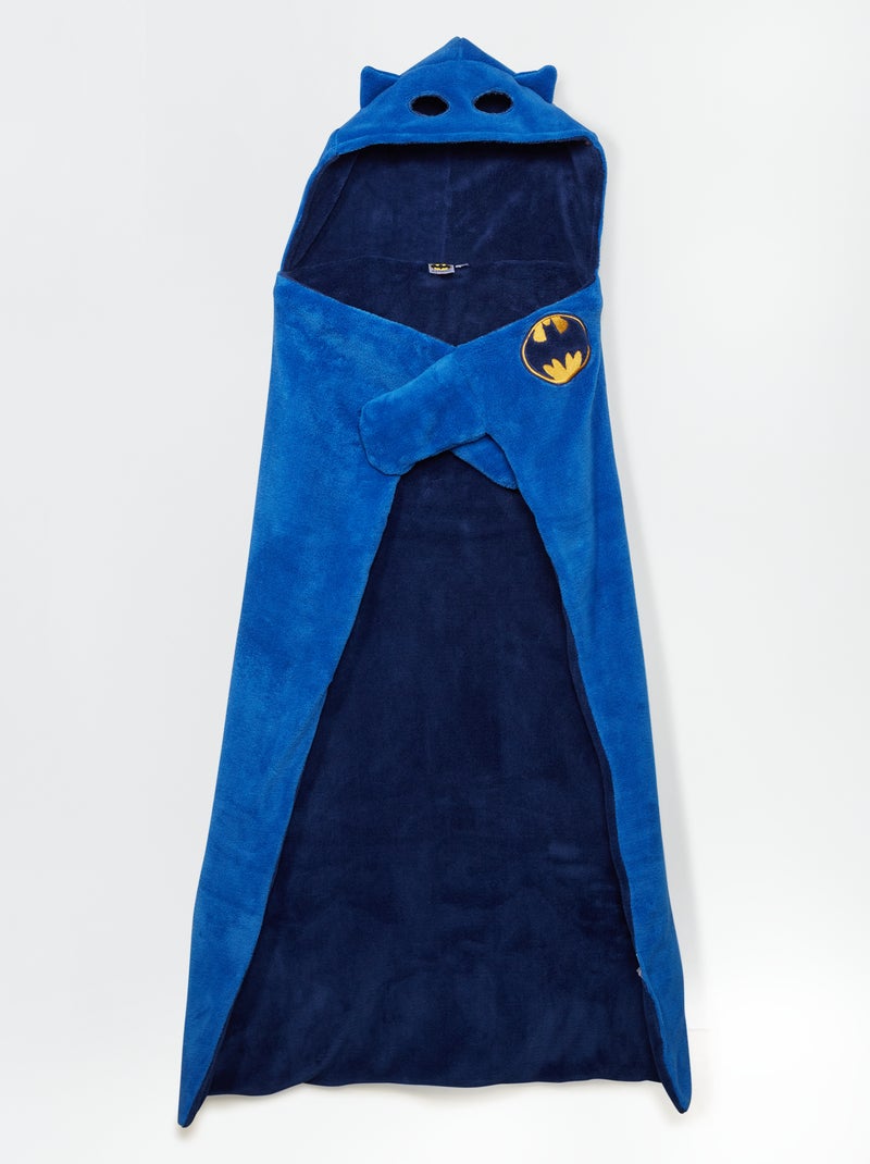 Manta tipo capa polar 'Batman' Azul/ Marinho - Kiabi