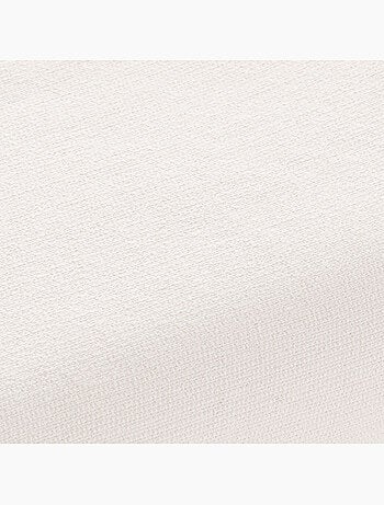 Manta tipo plaid em tecido texturizado de fio tingido, com franjas - Gamusi