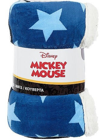 Manta vermelho menino mickey - licença oficial