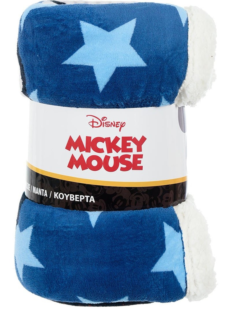 Manta vermelho menino mickey - licença oficial Vermelho - Kiabi