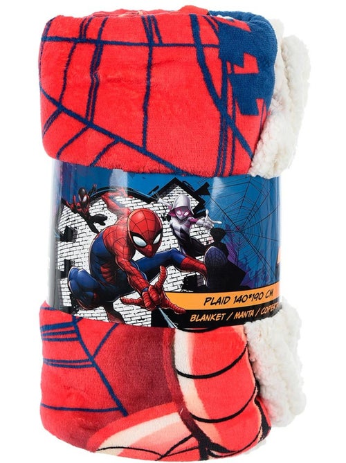 Manta vermelho menino spiderman - licença oficial - Kiabi Manta vermelho menino spiderman - licença oficial - Kiabi