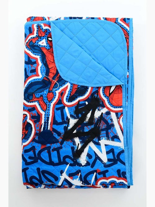 Manta vermelho menino spiderman - licença oficial - Kiabi Manta vermelho menino spiderman - licença oficial - Kiabi