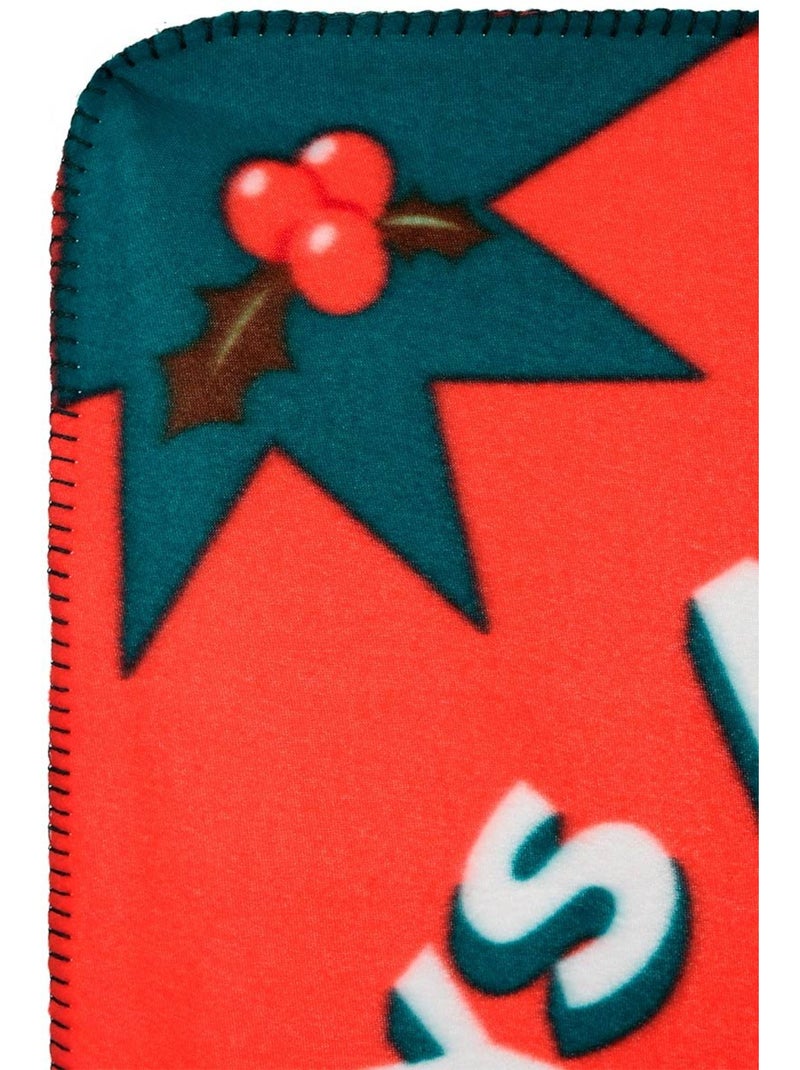 Manta vermelho unissexo mickey - licença oficial Vermelho - Kiabi