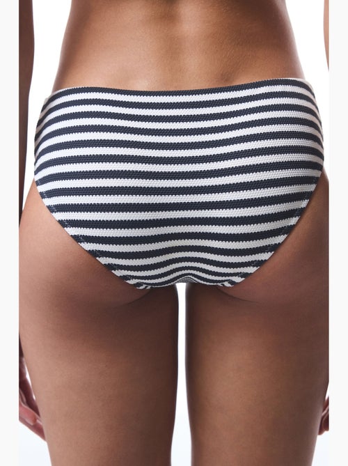 Marbel hipster parte de baixo de biquíni às riscas penti - Kiabi Marbel hipster parte de baixo de biquíni às riscas penti - Kiabi