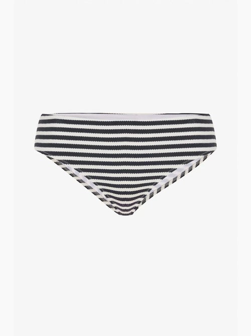 Marbel hipster parte de baixo de biquíni às riscas penti - Kiabi Marbel hipster parte de baixo de biquíni às riscas penti - Kiabi