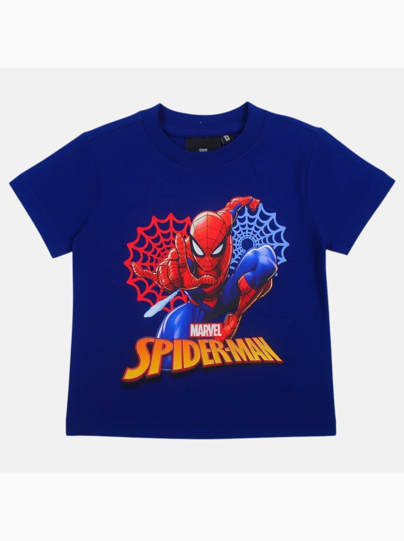 Marvel - Camiseta menino Spider Man Azul-marinho - Kiabi