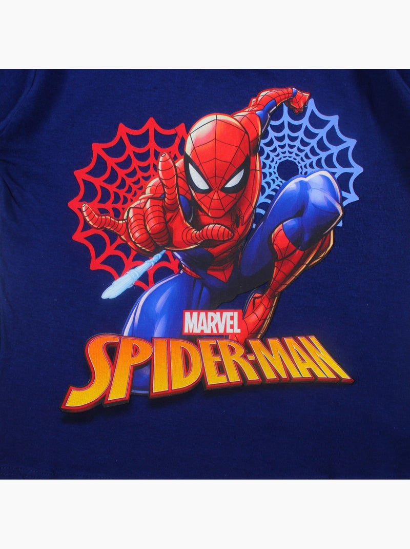 Marvel - Camiseta menino Spider Man Azul-marinho - Kiabi