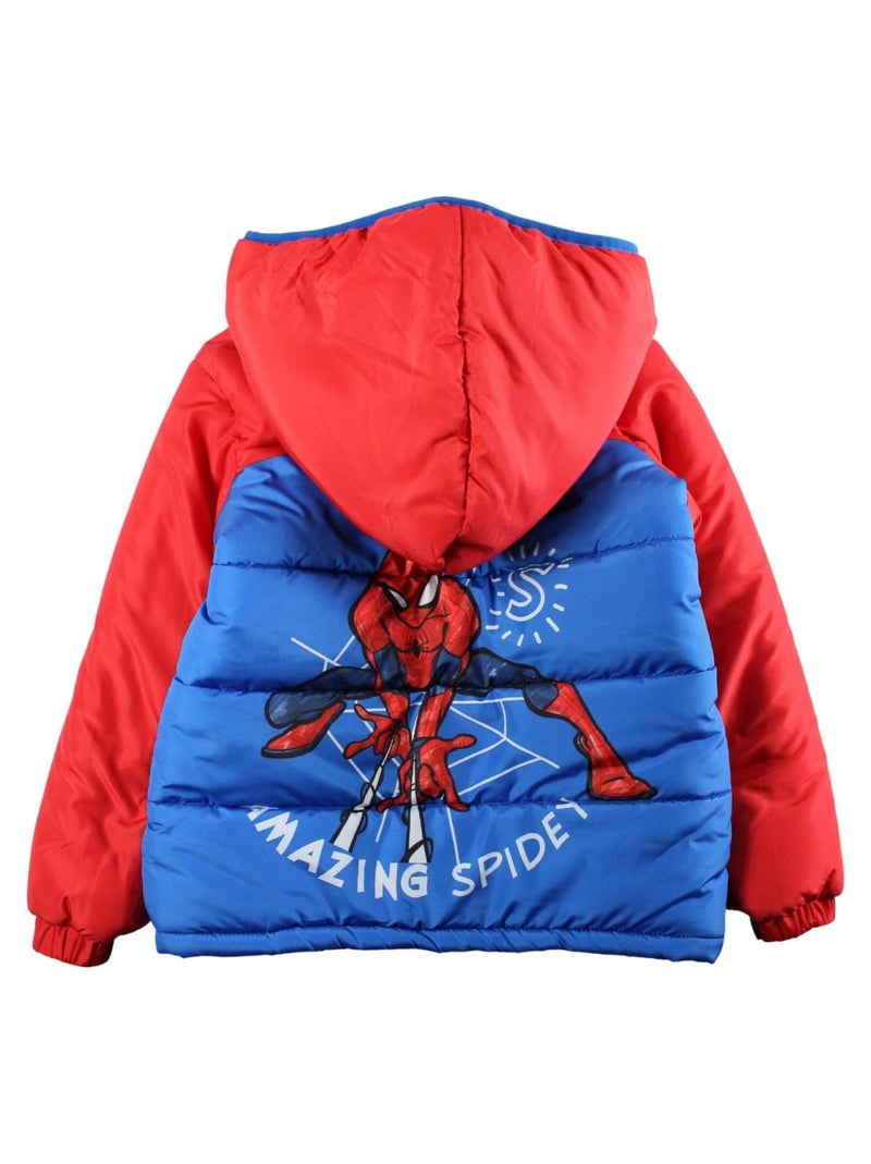 Marvel - Casaco acolchoado Spiderman menino Azul - Kiabi