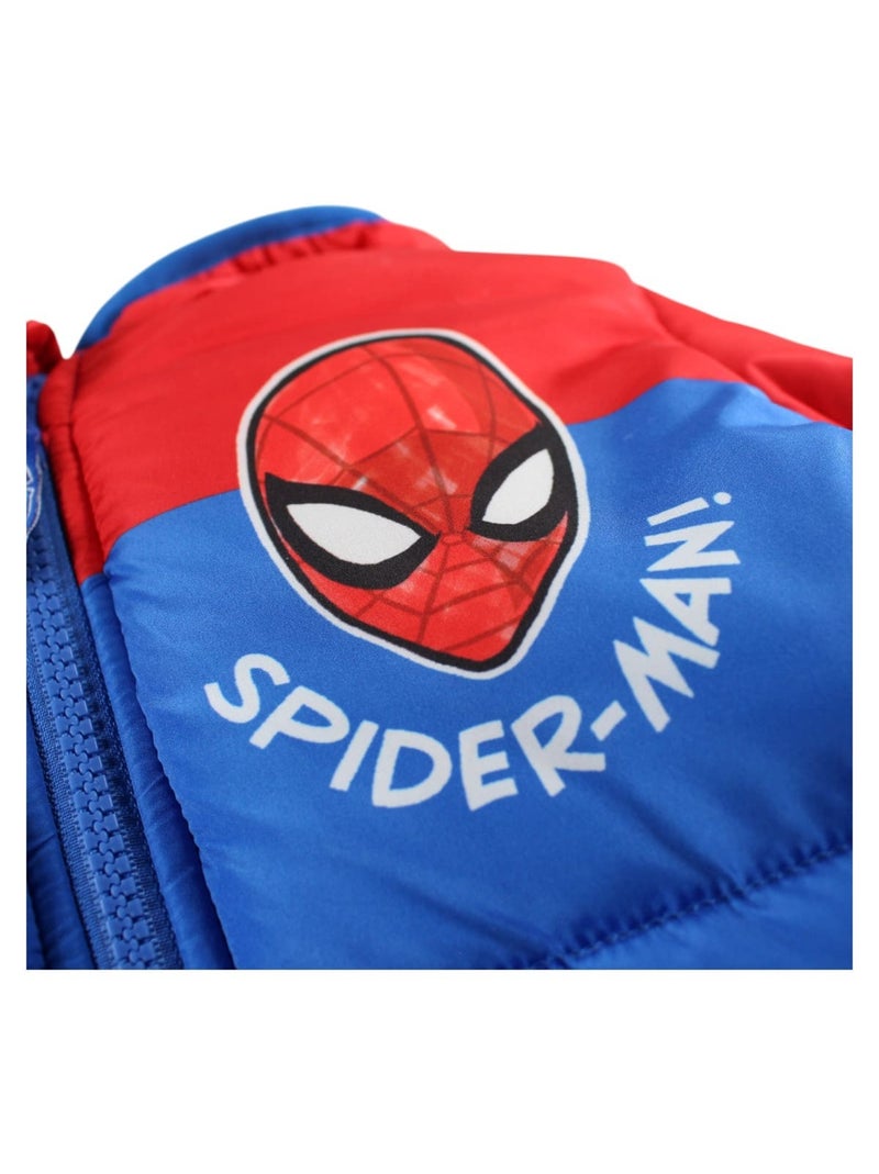 Marvel - Casaco acolchoado Spiderman menino Azul - Kiabi