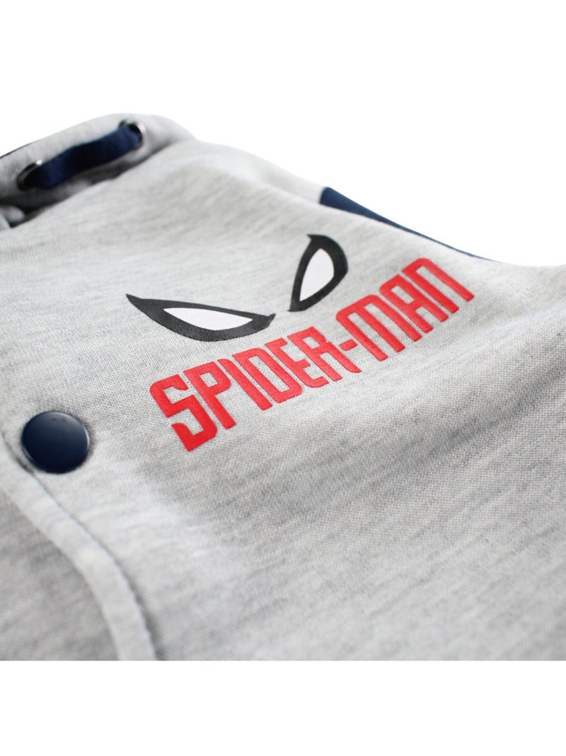 Marvel - Casaco com capuz menino estampado Cinza - Kiabi