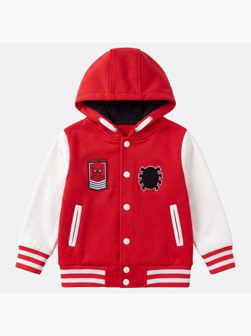 Marvel - casaco teddy com capuz estampado e detalhes bordados - Kiabi Marvel - casaco teddy com capuz estampado e detalhes bordados - Kiabi