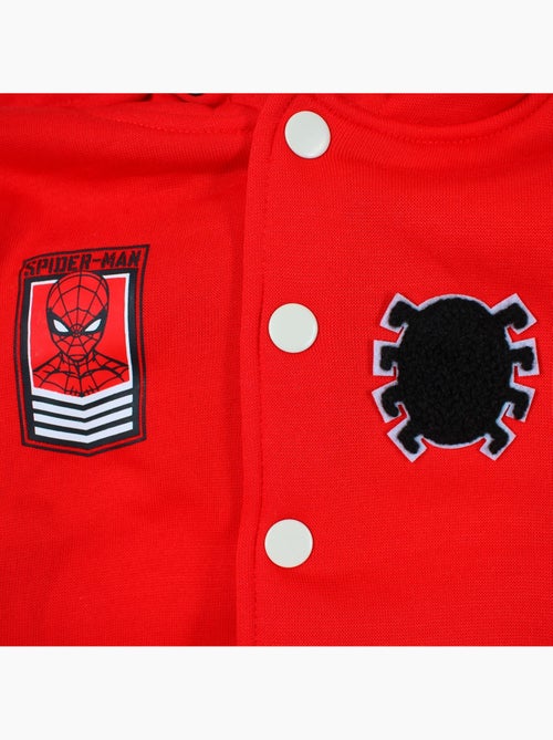 Marvel - casaco teddy com capuz estampado e detalhes bordados - Kiabi Marvel - casaco teddy com capuz estampado e detalhes bordados - Kiabi