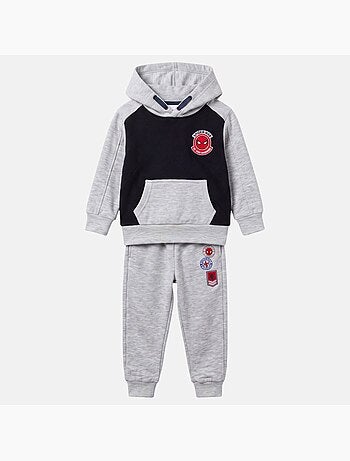 Marvel - conjunto de camisola com capuz e calças de treino estampadas