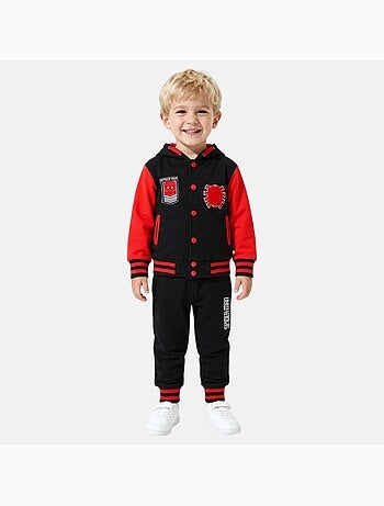 Marvel - conjunto de camisola com capuz e calças de treino estampadas