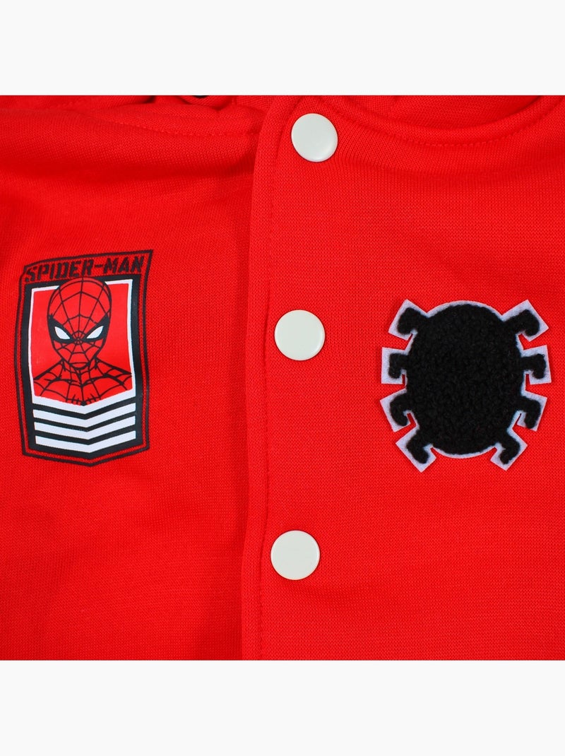 Marvel - conjunto de camisola com capuz e calças de treino estampadas Vermelho - Kiabi