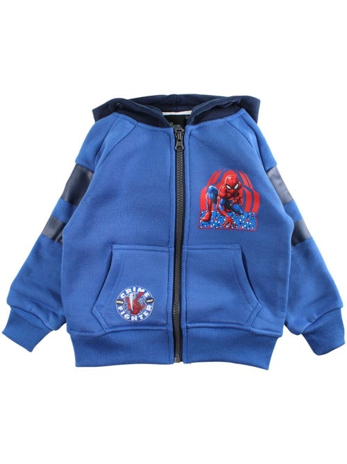 Marvel - Conjunto fato de treino menino casaco com capuz e calças estampado - Kiabi Marvel - Conjunto fato de treino menino casaco com capuz e calças estampado - Kiabi