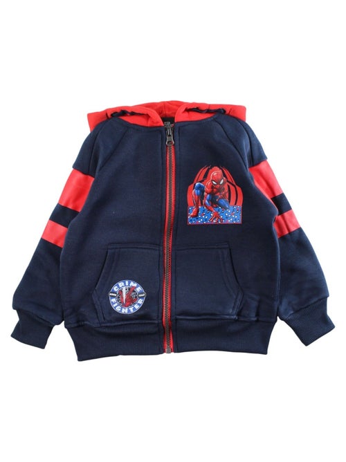 Marvel - Conjunto fato de treino menino casaco com capuz e calças estampado - Kiabi Marvel - Conjunto fato de treino menino casaco com capuz e calças estampado - Kiabi