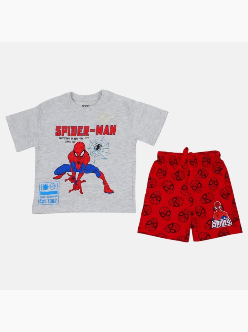 Marvel - Conjunto menino Spiderman Cinza - Kiabi