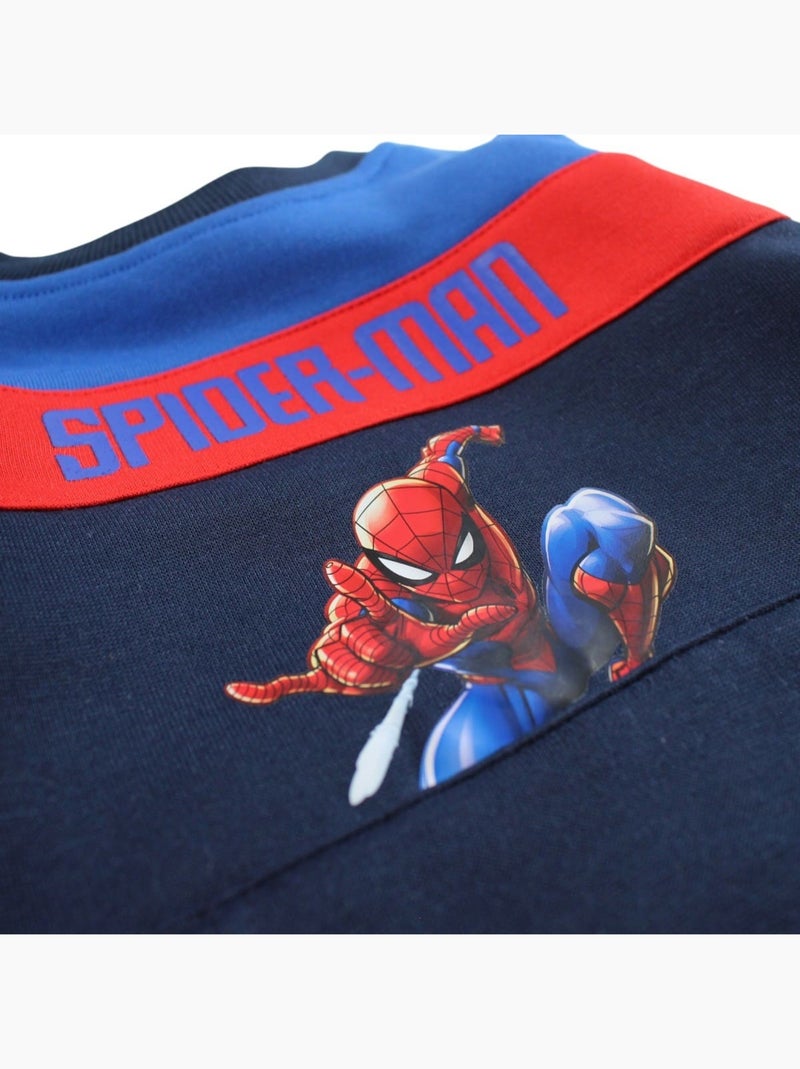 Marvel - Conjunto sweat e calças de jogging menino estampado Azul-marinho - Kiabi