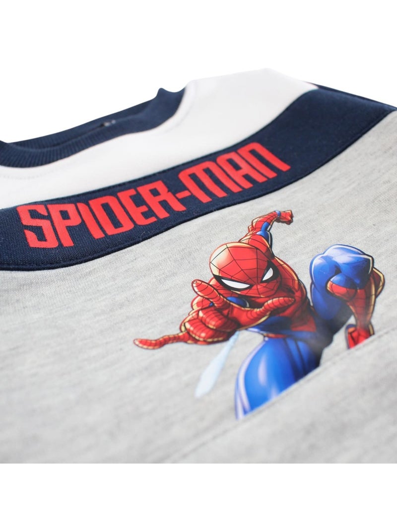 Marvel - Conjunto sweat e calças de jogging menino estampado Cinza - Kiabi