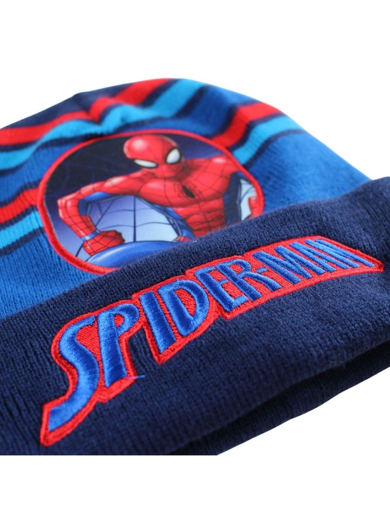 Marvel - Gorro menino com padrão Azul-marinho - Kiabi