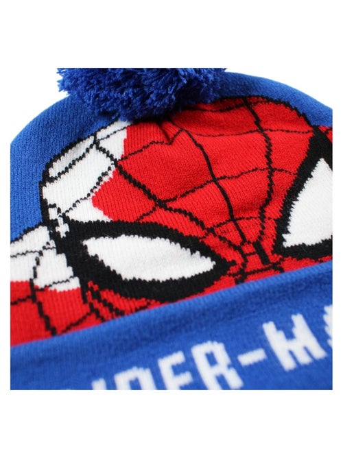 Marvel - Gorro menino com pompom estampado - Kiabi