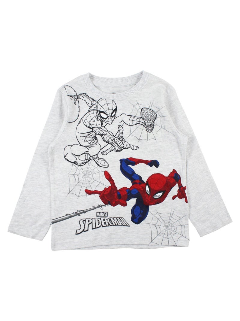 Marvel - Pijama algodão menino estampado Azul - Kiabi