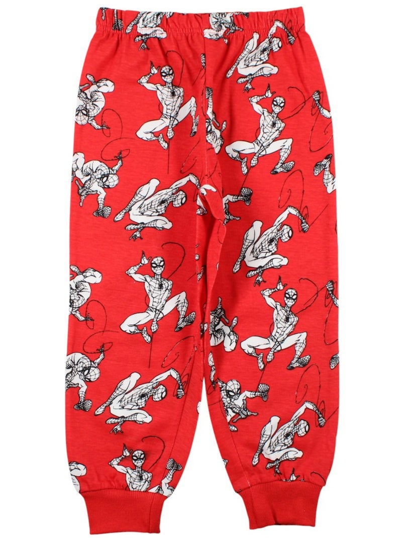 Marvel - Pijama algodão menino estampado Vermelho - Kiabi