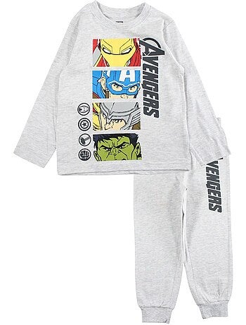 Marvel - Pijama de algodão menino com estampa