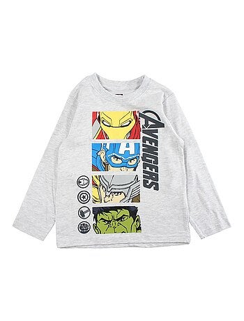 Marvel - Pijama de algodão menino com estampa