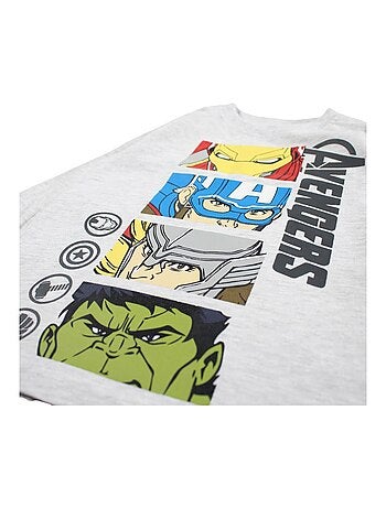 Marvel - Pijama de algodão menino com estampa