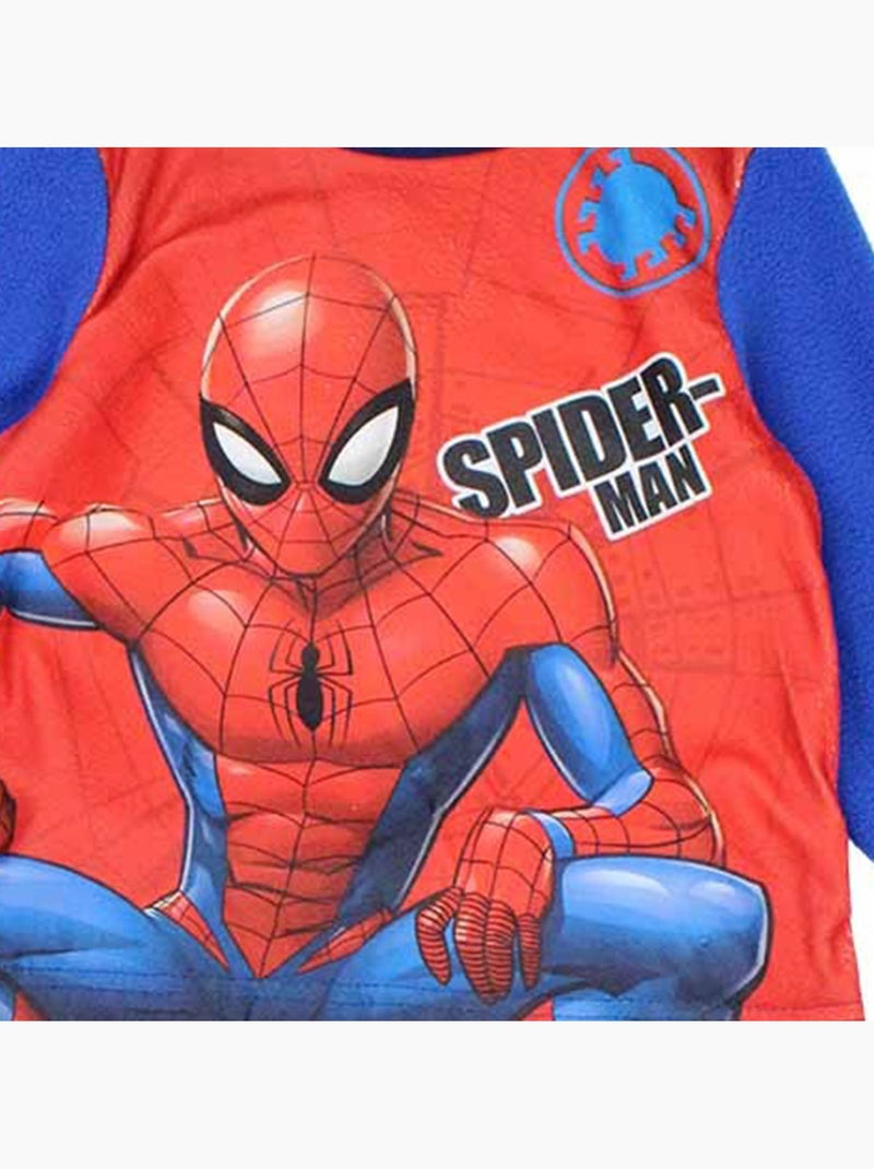 Marvel - pijama infantil masculino com blusa e calça combinando, com estampa divertida Azul - Kiabi