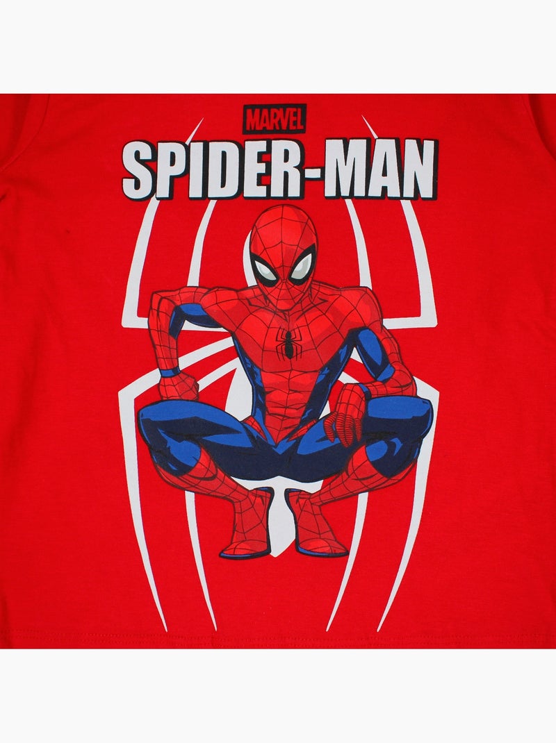 Marvel - pijama para menino spider man Vermelho - Kiabi
