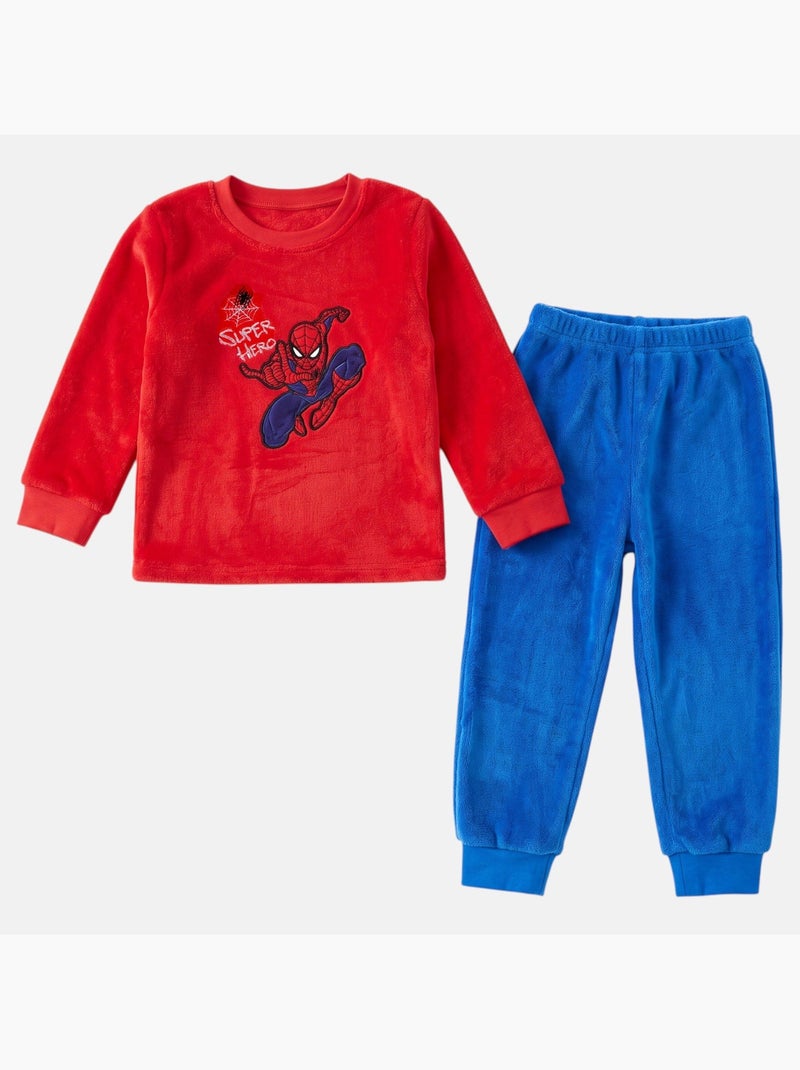 Marvel - pijama para menino spider man Vermelho - Kiabi
