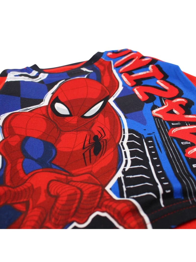 Marvel - Pijama polar menino estampado Preto - Kiabi