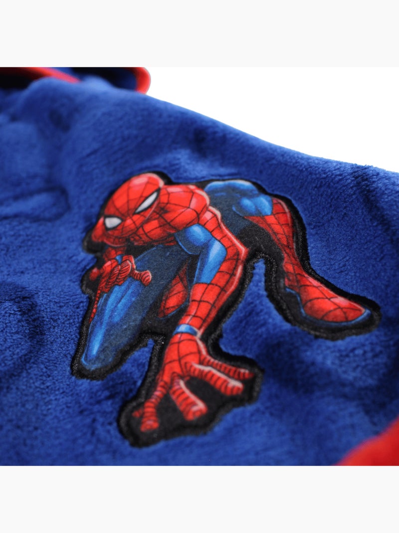 Marvel - roupão com capuz para meninos Azul - Kiabi