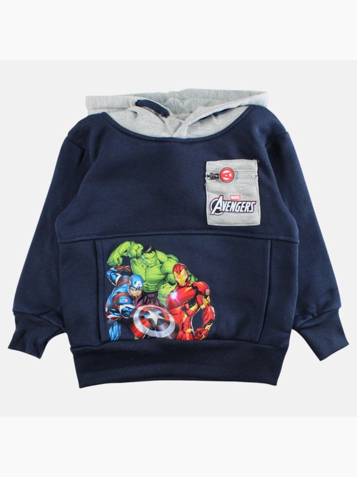 Marvel - Sweat com capuz com bolso canguru - Kiabi Marvel - Sweat com capuz com bolso canguru - Kiabi