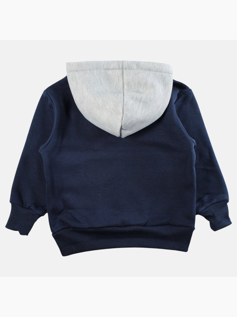 Marvel - Sweat com capuz com bolso canguru Azul-marinho - Kiabi