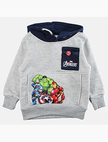 Marvel - Sweat com capuz com bolso canguru