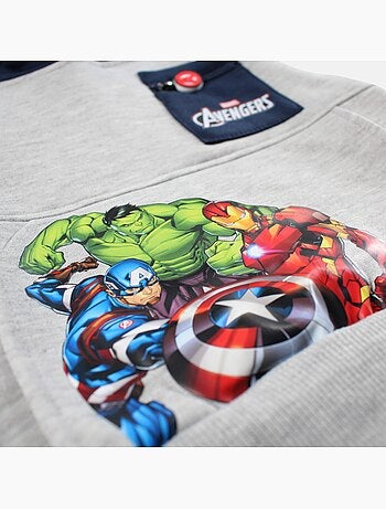 Marvel - Sweat com capuz com bolso canguru
